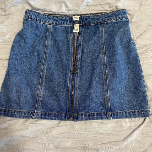 Forever 21 Denim Skirt - Picture 2 of 4